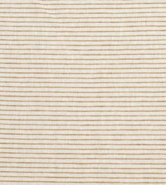 Textured Stripe Linen Fabric by Volga Linen Old Gold/Natural Textured Stripe Linen Fabric by Volga Linen Old Gold/Natural