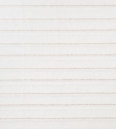 Textured Stripe Sheer Linen Fabric by Volga Linen Natural/White Textured Stripe Sheer Linen Fabric by Volga Linen Natural/White