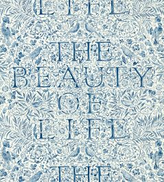 The Beauty of Life Wallpaper by Morris & Co Indigo The Beauty of Life Wallpaper by Morris & Co Indigo