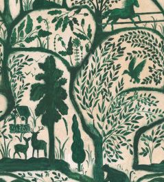 The Enchanted Woodland Wallpaper by MINDTHEGAP Green Taupe The Enchanted Woodland Wallpaper by MINDTHEGAP Green Taupe