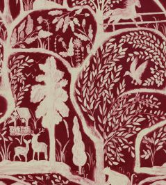 The Enchanted Woodland Wallpaper by MINDTHEGAP Red Taupe The Enchanted Woodland Wallpaper by MINDTHEGAP Red Taupe