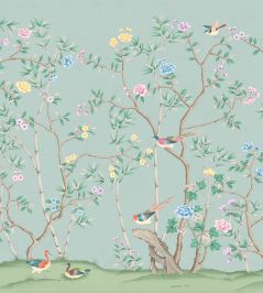 The Garden of Dreams Mural by Woodchip & Magnolia Duck Egg The Garden of Dreams Mural by Woodchip & Magnolia Duck Egg
