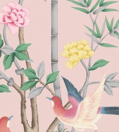 The Garden of Dreams Mural by Woodchip & Magnolia Magical Pink The Garden of Dreams Mural by Woodchip & Magnolia Magical Pink