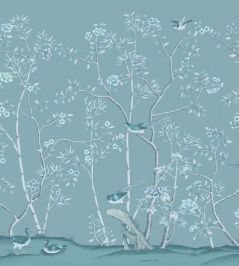 The Garden of Dreams Mural by Woodchip & Magnolia Teal The Garden of Dreams Mural by Woodchip & Magnolia Teal