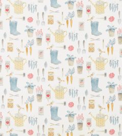 The Gardener Fabric by Sanderson Dijon The Gardener Fabric by Sanderson Dijon