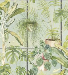 The Green House Wallpaper by Brand McKenzie House Green The Green House Wallpaper by Brand McKenzie House Green