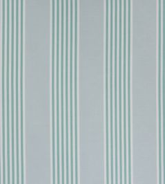 The Hudson Stripe Performance Fabric by Christopher Farr Cloth Turchese The Hudson Stripe Performance Fabric by Christopher Farr Cloth Turchese