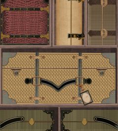 The Luggage Car Wallpaper by MINDTHEGAP Green The Luggage Car Wallpaper by MINDTHEGAP Green