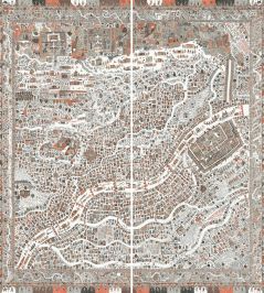 The Map Maxi Mural by Lewis & Wood Satsuma Soot The Map Maxi Mural by Lewis & Wood Satsuma Soot