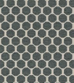 The Octagon Fabric by Madeaux 11 Charcoal The Octagon Fabric by Madeaux 11 Charcoal