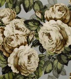 The Rose Wallpaper by Designers Guild Steel The Rose Wallpaper by Designers Guild Steel