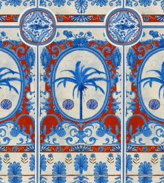 The Villa Wallpaper by MINDTHEGAP Red The Villa Wallpaper by MINDTHEGAP Red