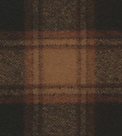 Callanish Check Fabric by The Isle Mill Black Callanish Check Fabric by The Isle Mill Black