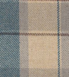 Callanish Plaid Fabric by The Isle Mill Slate Callanish Plaid Fabric by The Isle Mill Slate