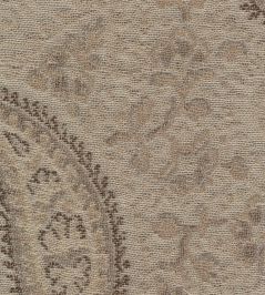 Craigie Paisley Fabric by The Isle Mill Stone Craigie Paisley Fabric by The Isle Mill Stone