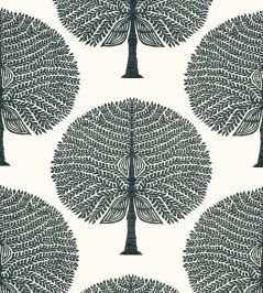 Mulberry Tree Wallpaper by Thibaut Black and White Mulberry Tree Wallpaper by Thibaut Black and White