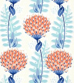 Tiverton Wallpaper by Thibaut Coral Tiverton Wallpaper by Thibaut Coral