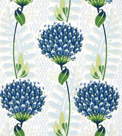 Tiverton Wallpaper by Thibaut Blue and Green Tiverton Wallpaper by Thibaut Blue and Green