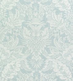 Chardonnet Damask Fabric by Thibaut Aqua Chardonnet Damask Fabric by Thibaut Aqua
