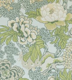 Honshu Fabric by Thibaut Robin's Egg Honshu Fabric by Thibaut Robin's Egg