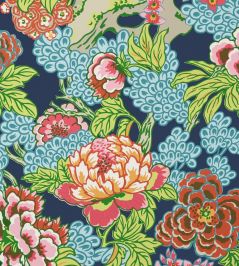 Honshu Wallpaper by Thibaut Navy Honshu Wallpaper by Thibaut Navy