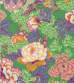 Honshu Wallpaper by Thibaut Green Honshu Wallpaper by Thibaut Green