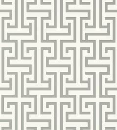 Ming Trail Wallpaper by Thibaut Grey Ming Trail Wallpaper by Thibaut Grey