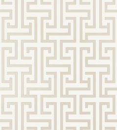 Ming Trail Wallpaper by Thibaut Beige Ming Trail Wallpaper by Thibaut Beige