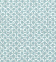 Maisie Fabric by Thibaut Aqua Maisie Fabric by Thibaut Aqua