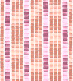 Topsail Stripe Fabric by Thibaut Coral and Peony Topsail Stripe Fabric by Thibaut Coral and Peony