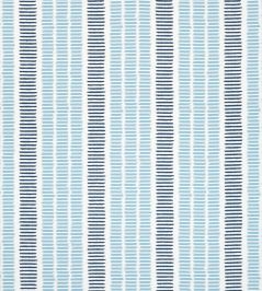 Topsail Stripe Fabric by Thibaut Sky and Marine Topsail Stripe Fabric by Thibaut Sky and Marine