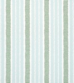 Topsail Stripe Fabric by Thibaut Seafoam and Kelly Green Topsail Stripe Fabric by Thibaut Seafoam and Kelly Green