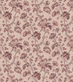 Thorny Vine Fabric by Zoffany Rouge Thorny Vine Fabric by Zoffany Rouge