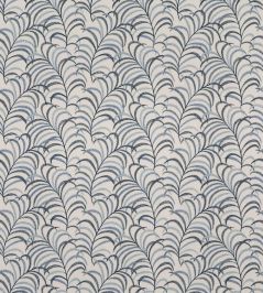 Tibby Fabric by Clarke & Clarke Midnight Tibby Fabric by Clarke & Clarke Midnight