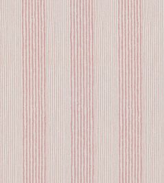 Ticking Fabric by Fermoie Blush Ticking Fabric by Fermoie Blush