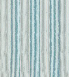 Ticking Fabric by Fermoie Sky Blue Ticking Fabric by Fermoie Sky Blue