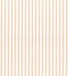 Ticking Stripe 1 Fabric by Ian Mankin Apricot Ticking Stripe 1 Fabric by Ian Mankin Apricot
