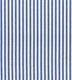 Ticking Stripe 1 Fabric by Ian Mankin Cobalt Ticking Stripe 1 Fabric by Ian Mankin Cobalt