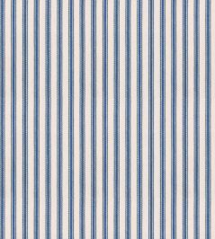 Ticking Stripe 1 Fabric by Ian Mankin Indigo Ticking Stripe 1 Fabric by Ian Mankin Indigo