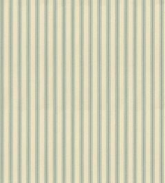 Ticking Stripe 1 Fabric by Ian Mankin Mint Ticking Stripe 1 Fabric by Ian Mankin Mint