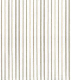 Ticking Stripe 1 Fabric by Ian Mankin Oatmeal Ticking Stripe 1 Fabric by Ian Mankin Oatmeal