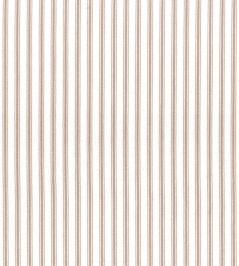 Ticking Stripe 1 Fabric by Ian Mankin Powder Ticking Stripe 1 Fabric by Ian Mankin Powder