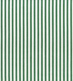 Ticking Stripe 1 Fabric by Ian Mankin Racing Green Ticking Stripe 1 Fabric by Ian Mankin Racing Green