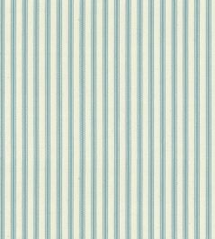 Ticking Stripe 1 Fabric by Ian Mankin Seagreen Ticking Stripe 1 Fabric by Ian Mankin Seagreen