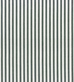Ticking Stripe 1 Fabric by Ian Mankin Smoke Ticking Stripe 1 Fabric by Ian Mankin Smoke