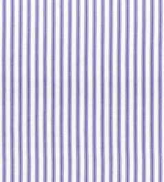 Ticking Stripe 1 Fabric by Ian Mankin Violet Ticking Stripe 1 Fabric by Ian Mankin Violet