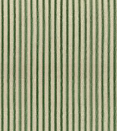 Ticking Stripe 1 Rustic Fabric by Ian Mankin Spruce Ticking Stripe 1 Rustic Fabric by Ian Mankin Spruce