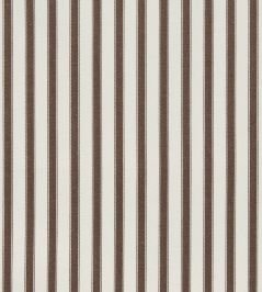 Ticking Stripe 2 Fabric by Ian Mankin Mocha Ticking Stripe 2 Fabric by Ian Mankin Mocha