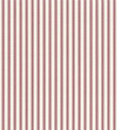 Ticking Stripe Wallpaper by Ian Mankin Peony Ticking Stripe Wallpaper by Ian Mankin Peony