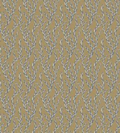 Tiddle Wallpaper by Josephine Munsey Brown and Blue Tiddle Wallpaper by Josephine Munsey Brown and Blue
